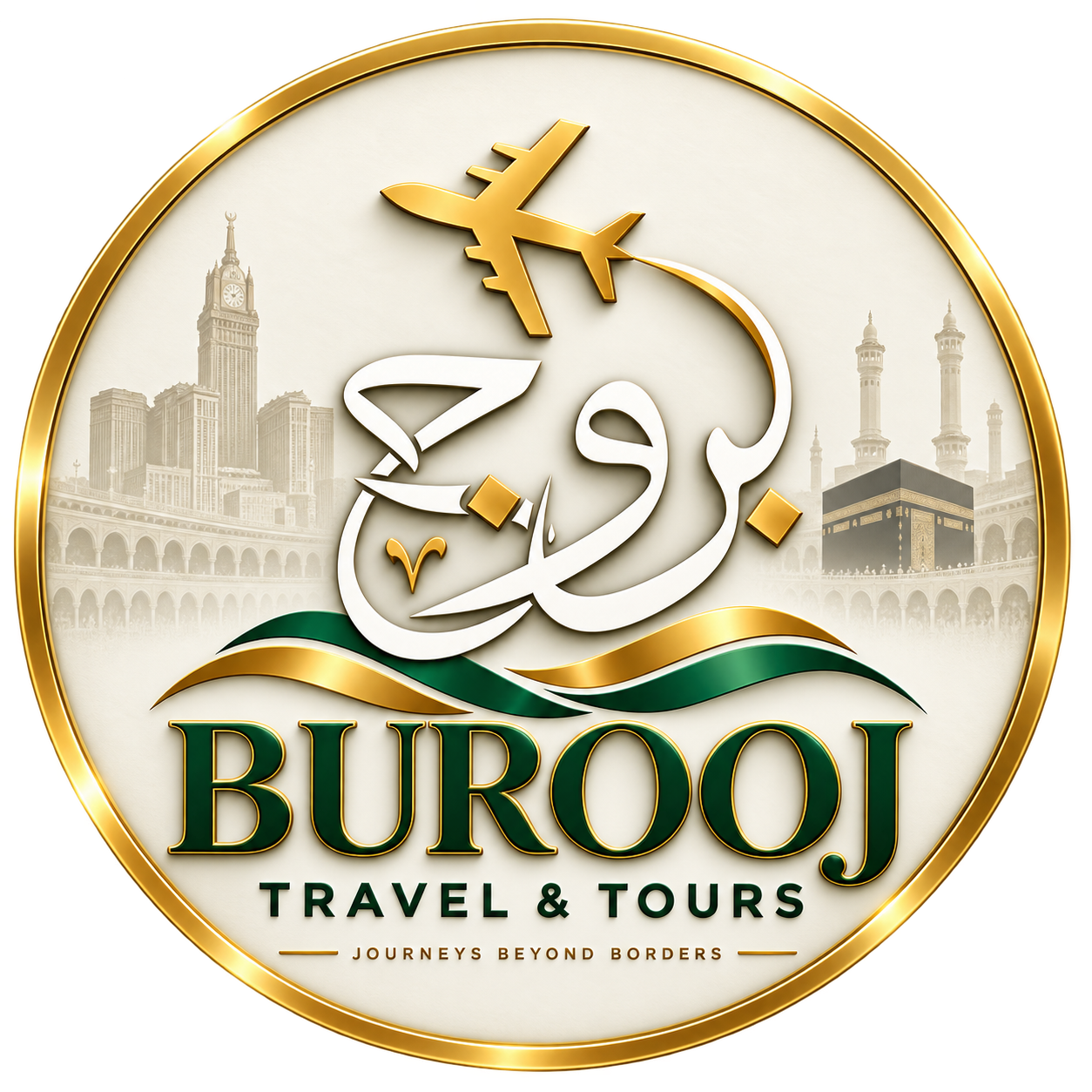 Burooj Travel & Tours official logo